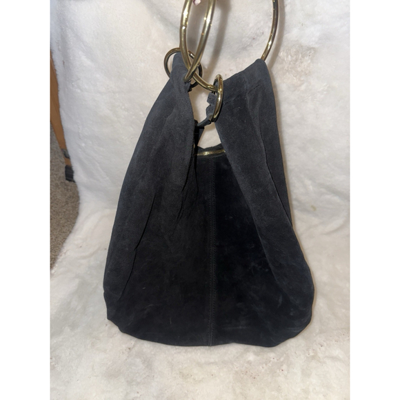 Bracelet Suede Hobo Bag Borse in Pelle suede leather hobo - Picture 9 of 11